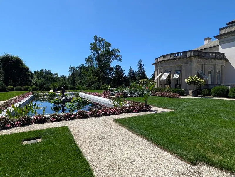 A Garden Walk With Family History Behind It