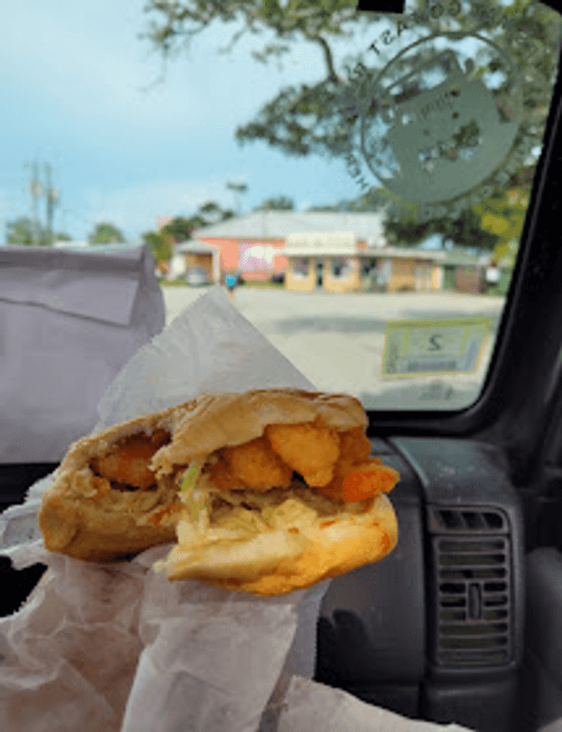 Shrimp Burger With a Coastal Accent