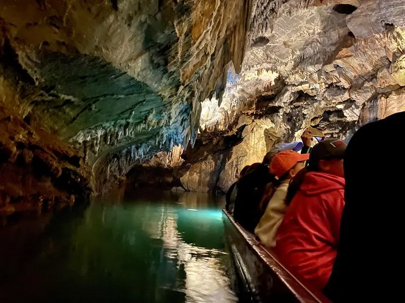 The Cave's Limestone Formations Steal The Show