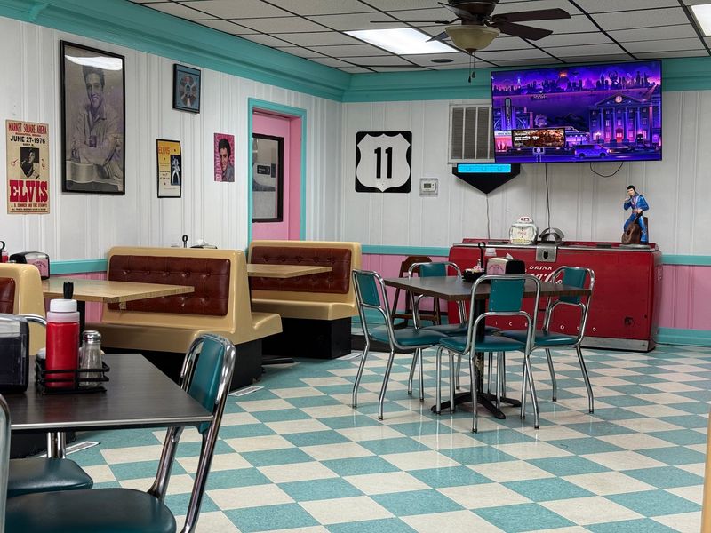 Elvis Is Practically Part Of The Decor