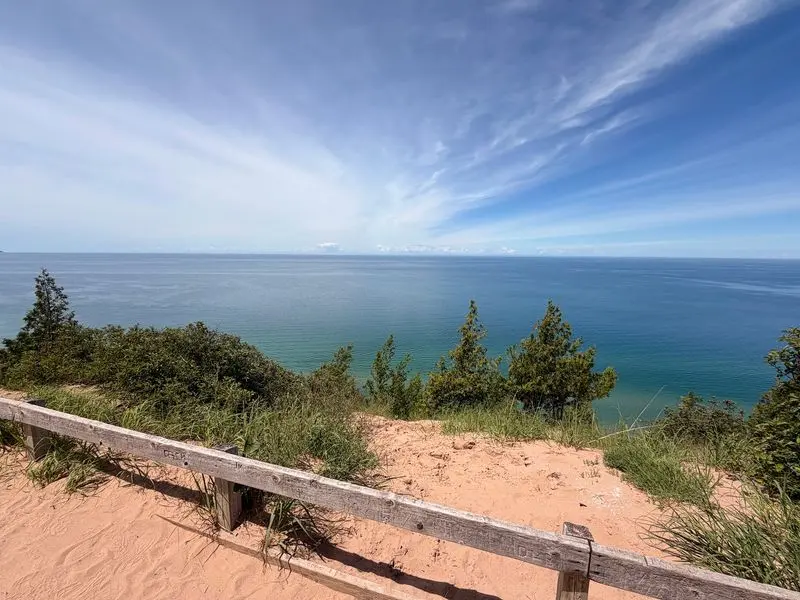Wind, Sand, and Sky - Sleeping Bear Dunes Trail, Empire, Leelanau County