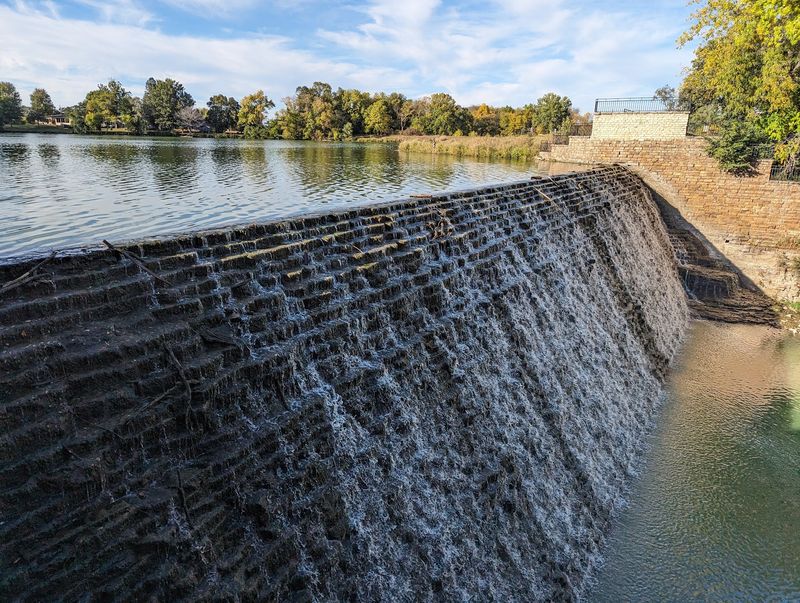 A Stone Spillway That Steals The Scene