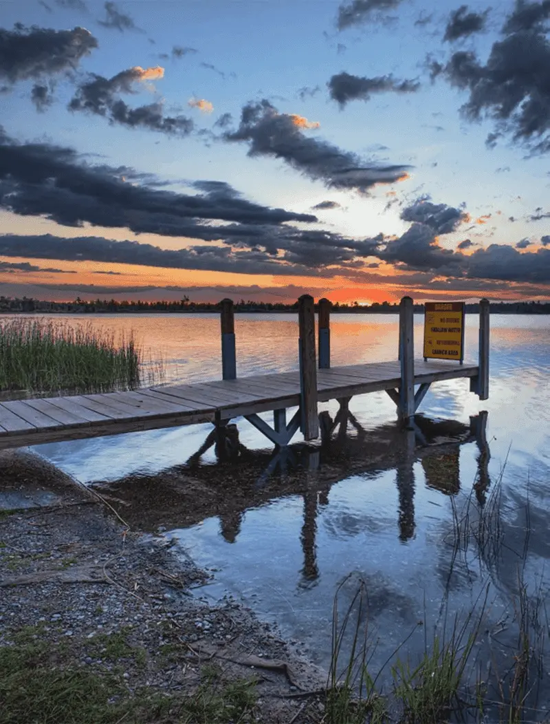Higgins Lake in Roscommon, Roscommon County