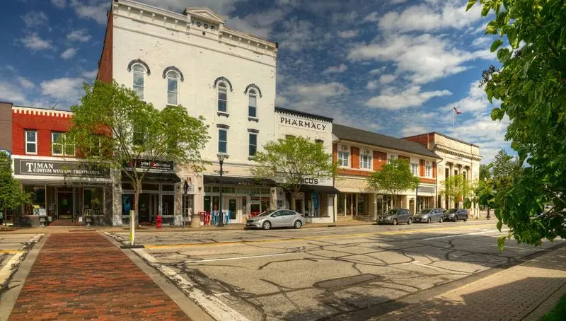Historic Downtown Chagrin Falls - Storybook Streets And Storefronts