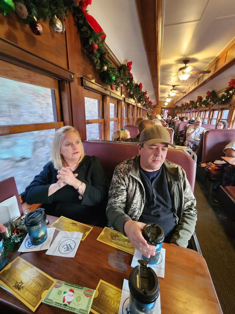 Great Smoky Mountains Railroad - THE POLAR EXPRESS Train Ride, Bryson City