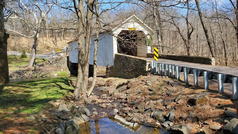 Loux Covered Bridge, Plumstead Township, Bucks County