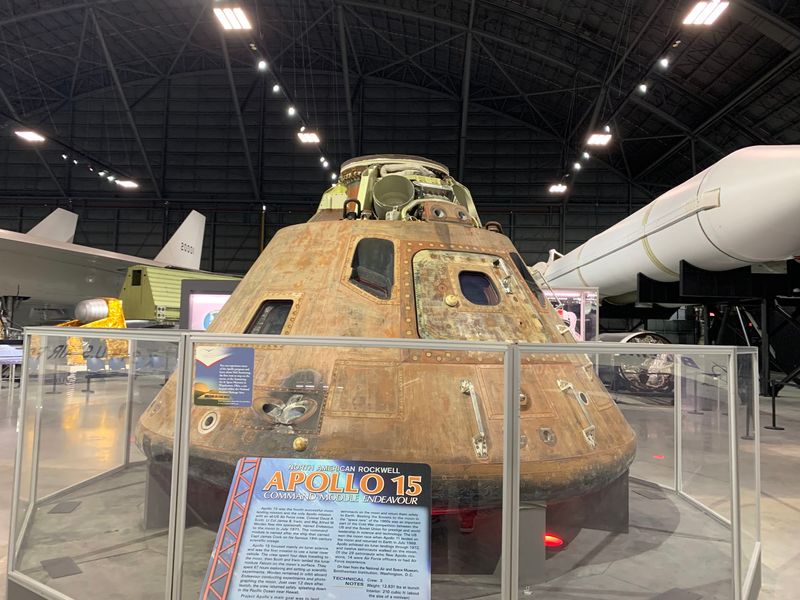 See Apollo 15 and Other Spacecraft Up Close