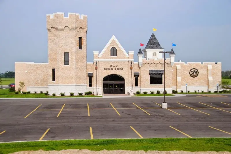 A Castle Appears Beside the Highway