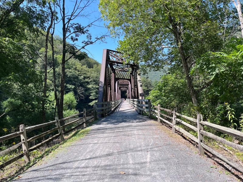 Enjoy The Easy Rail-Trail Terrain