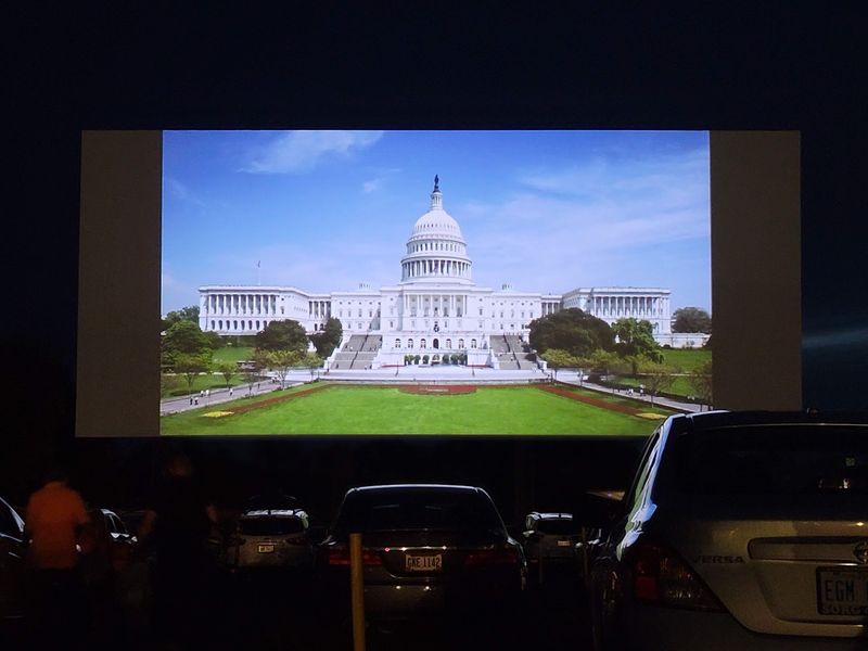 The Big-Screen Setting Gives Movie Night a Different Feel
