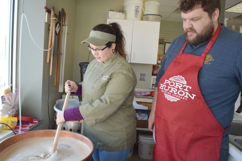 Traditional Fudge Starts In Copper Kettles