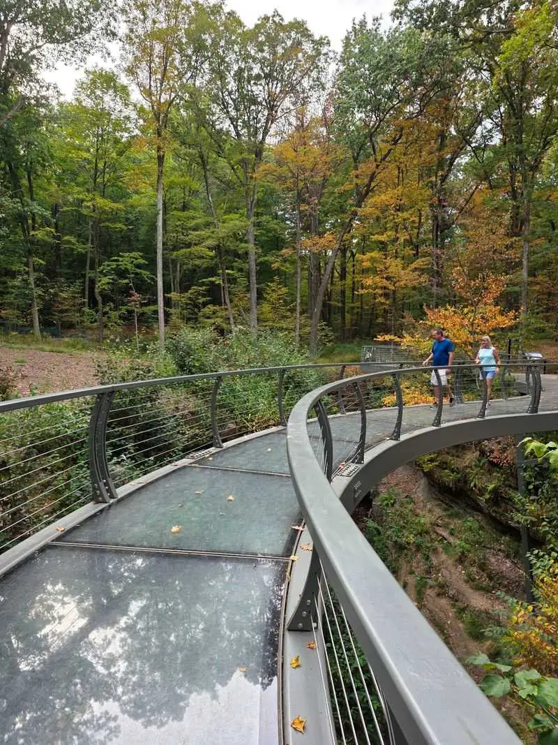 The Glass Walkway Gives the Park a New View
