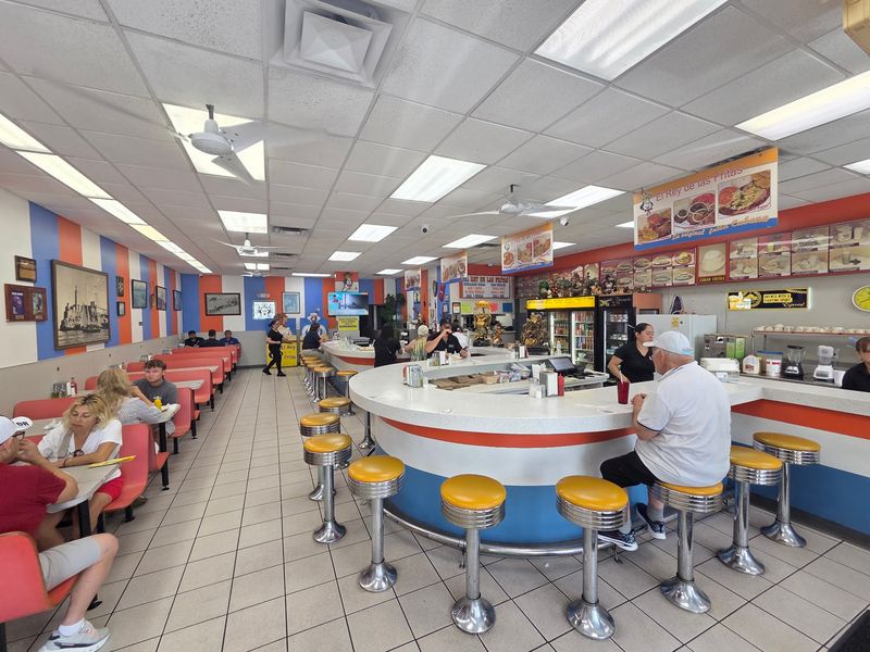 A Counter With Calle Ocho Character