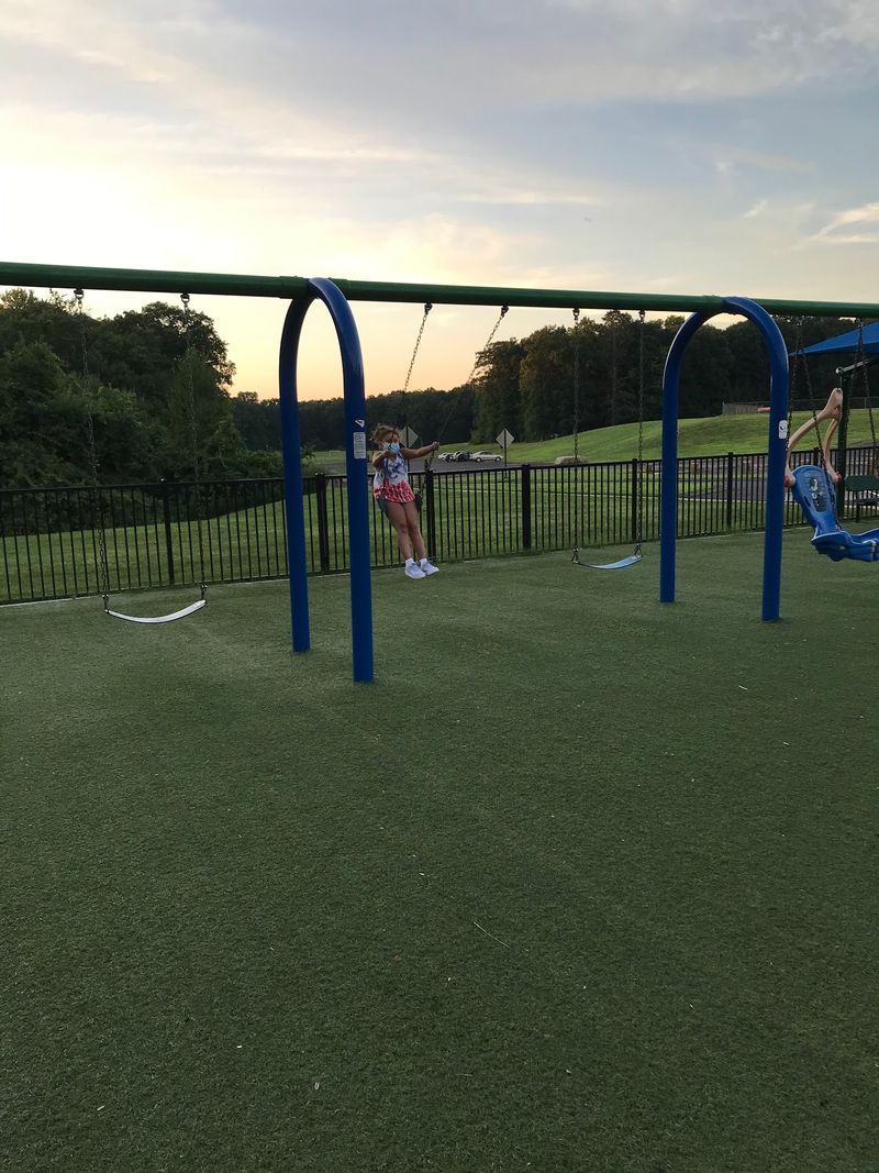 Swings, Climbing Areas, Slides, and Smaller Play Features