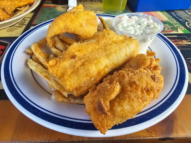 Come Hungry for the Half-Pound or One-Pound Perch Platters