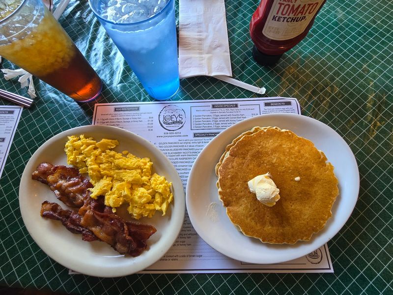 Pancakes that made the place famous