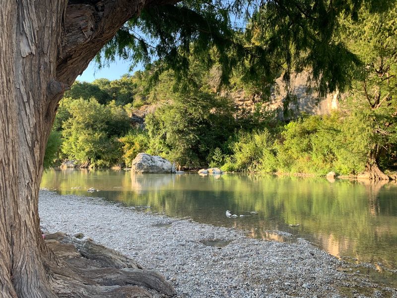 River Shade And Hill Country Calm - Guadalupe River State Park in Spring Branch, Comal County
