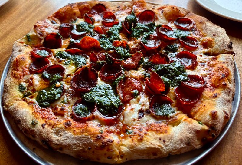 Wood-Fired Pizza With Creative Toppings And Perfect Crispy Crust