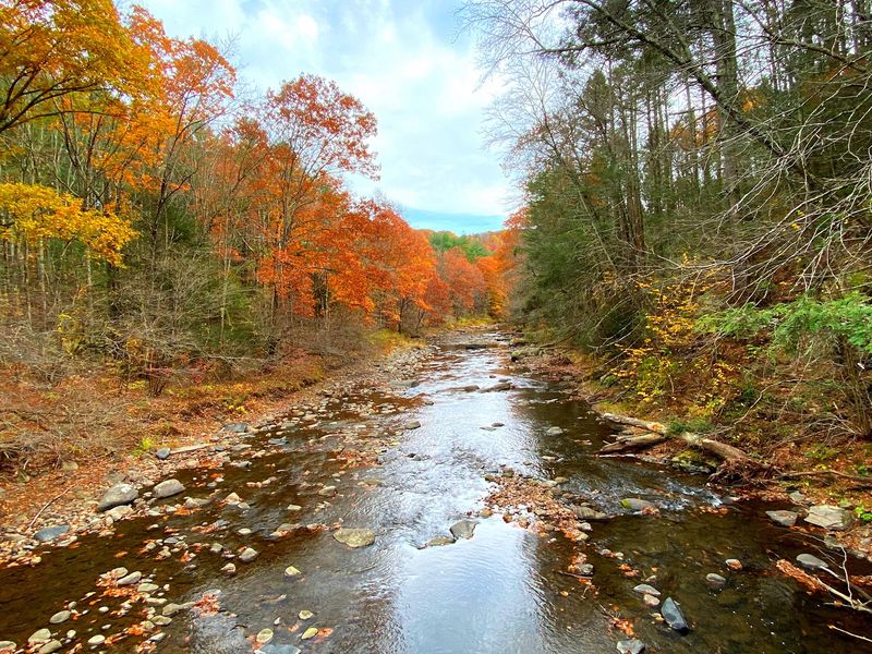 Following the Shepaug River