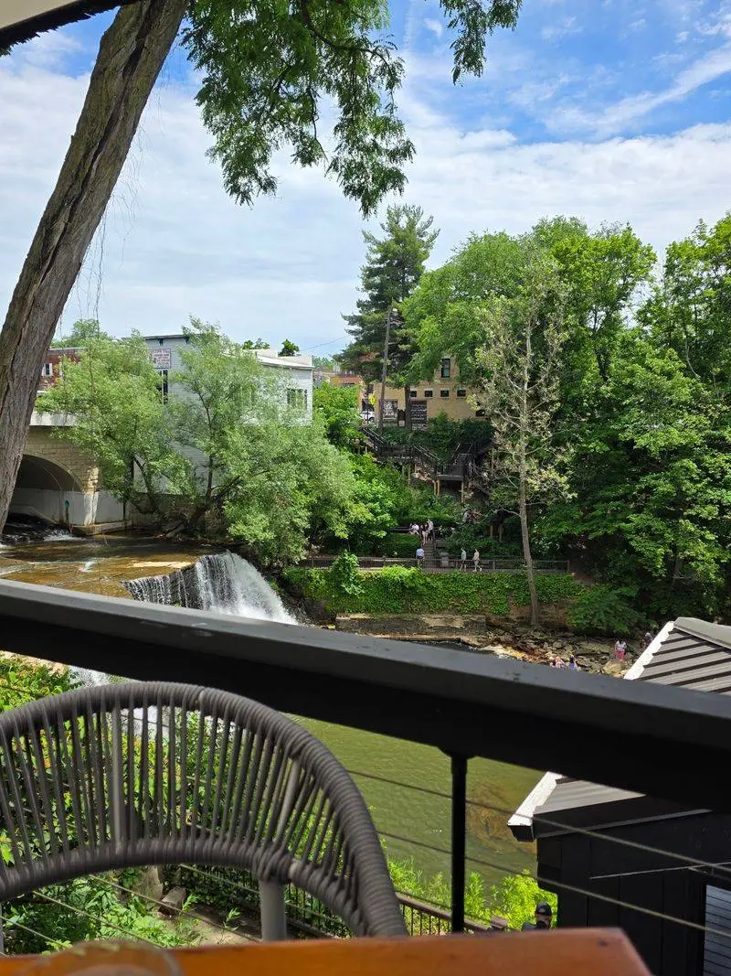 A Table Where The Falls Steal The Show