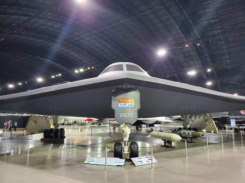 Walk Beneath the B-2 Spirit in the Cold War Gallery