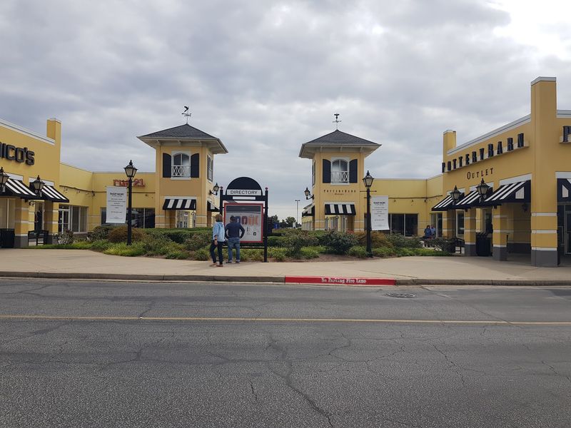 A Huge Outdoor Outlet Center Just Off I-85