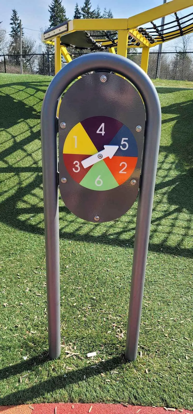 Spin The Wheel, Then Race The Rainbow Track