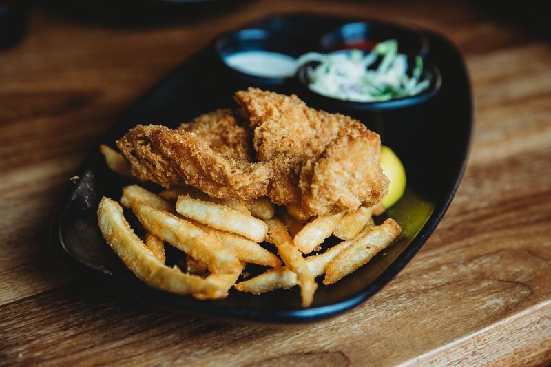 Halibut And Chips That Steal The Whole Show