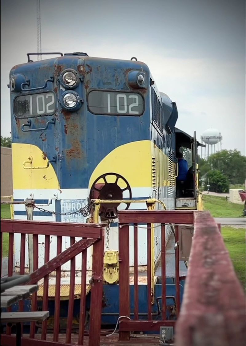 Riding Up Front With The Locomotive Crew