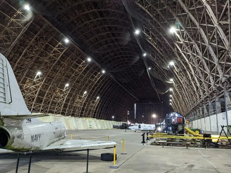The Blimp Barn Story Behind Hangar B