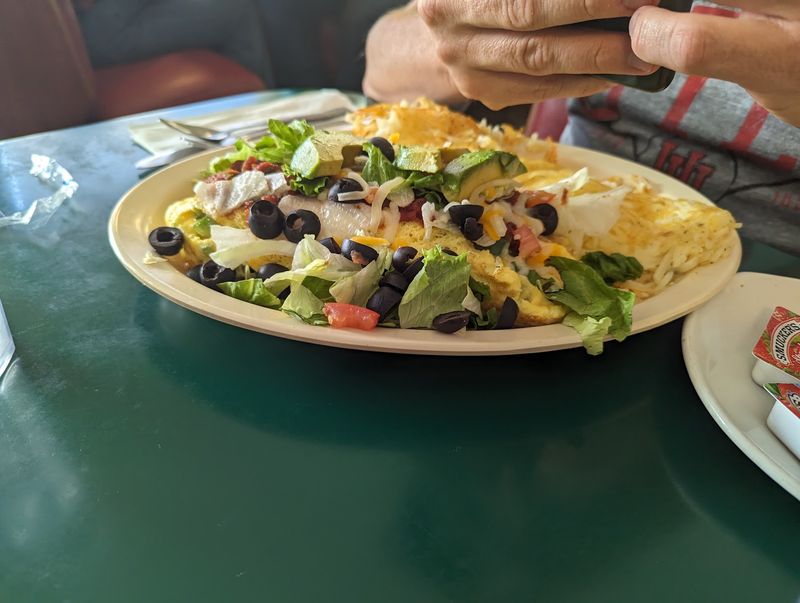 Six Eggs And Homemade Hash Walk Into An Omelet