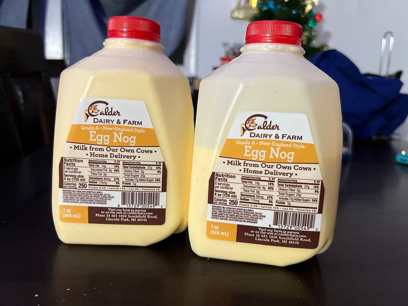 Thick, Creamy Egg Nog Signals The Holidays Are Coming