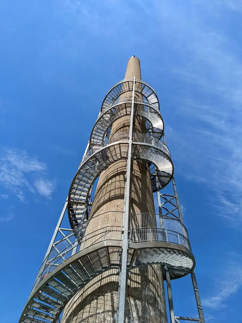 Your Legs Will Grumble, But The View From 140 Feet Wins