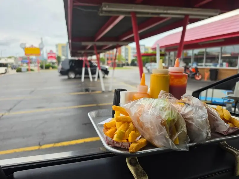 Stay In Your Car And Let The Tray Come To You