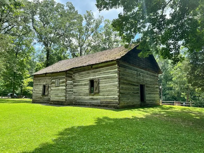 Why This Old Log Building Keeps People Guessing