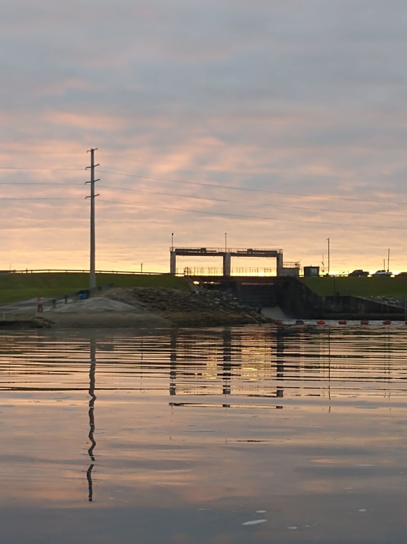 The Dam Came Before the Canal