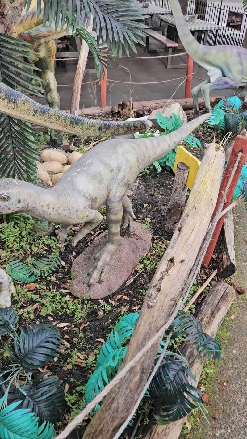 Dinosaurs Took Over The Drive-Thru, And Nobody Minds