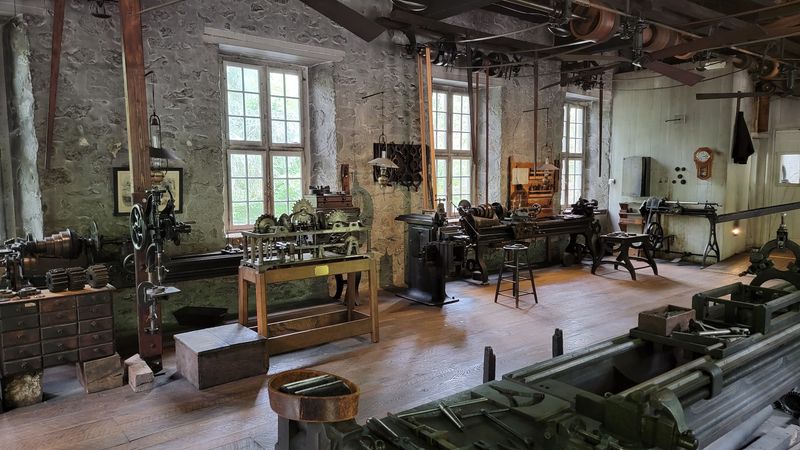 Gears, Belts, And A 16-Foot Water Wheel