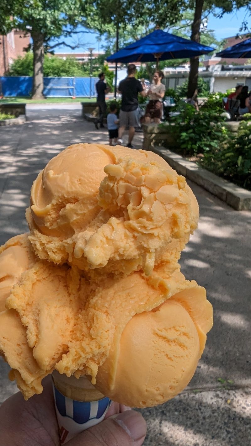 Peachy Paterno on a Campus Afternoon