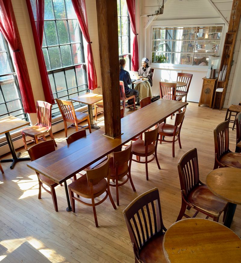 A Break at the Attached Cafe