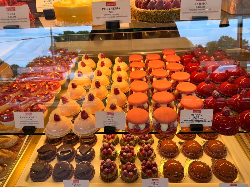 A French Pastry Case Sitting Right Off Manchester Road