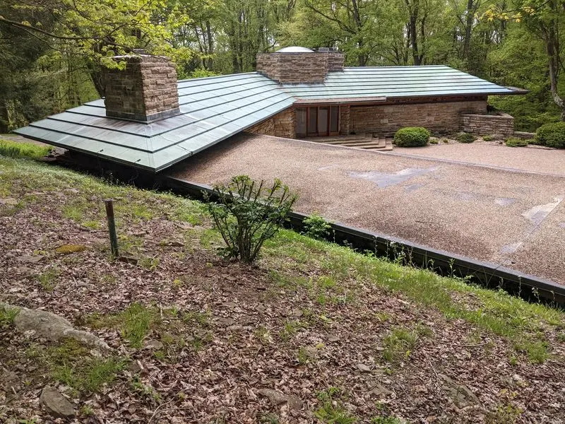 Wright Never Set Foot On This Hill Before Drawing The Plans