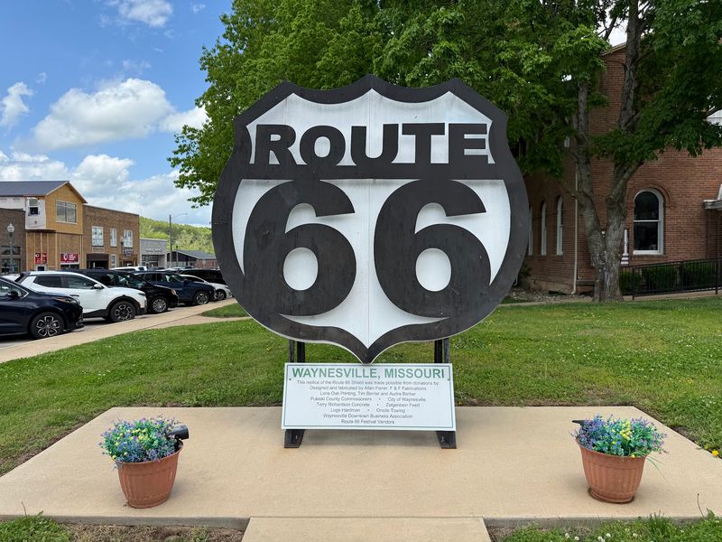The Old Mother Road Left Its Mark Here
