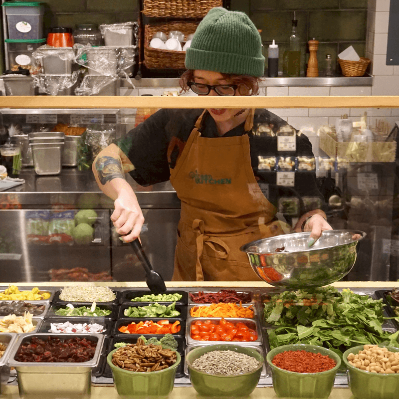 The Green Kitchen Adds a Fresh, Colorful Detour