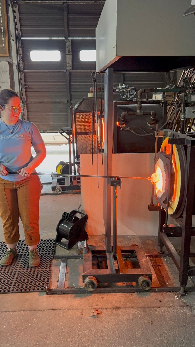 A Real Working Glass Studio Sits Right Off Eastern Avenue