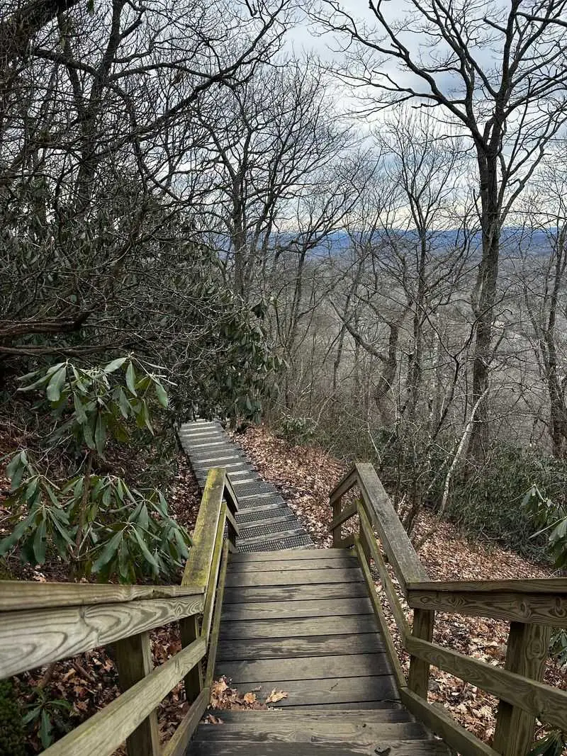 Whiteside Mountain Trail - Highlands, Jackson County,