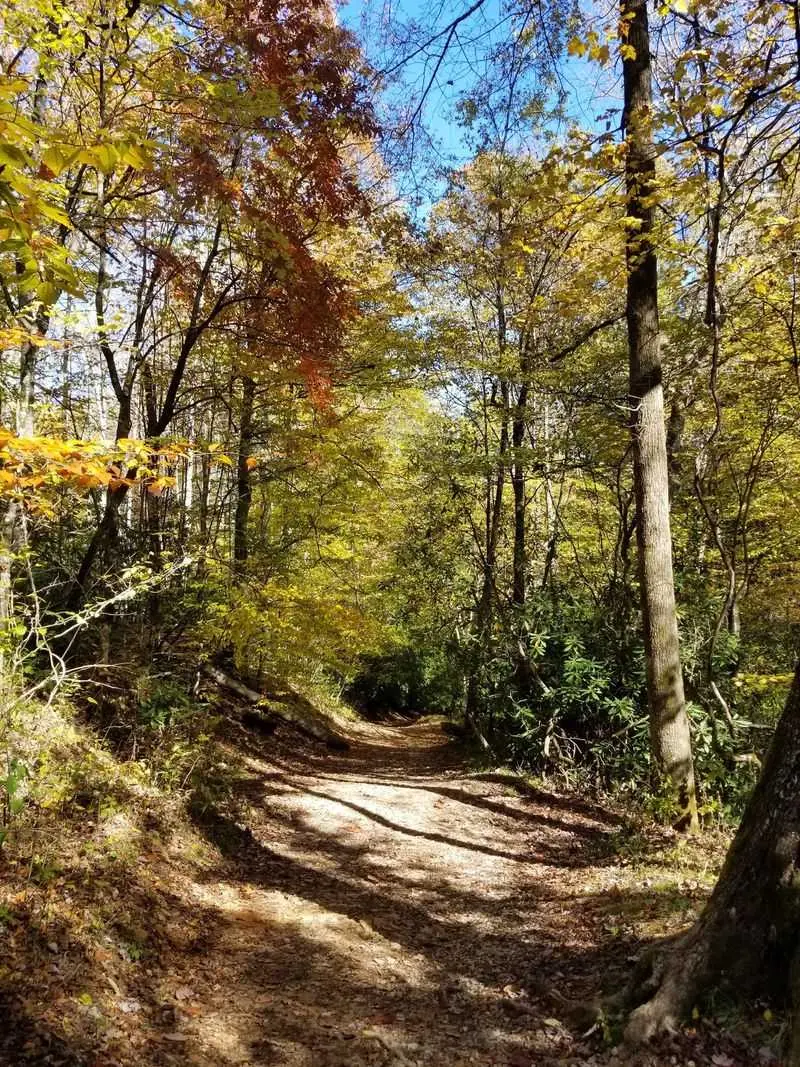 Linville Falls Trail - Linville Falls, Burke County,