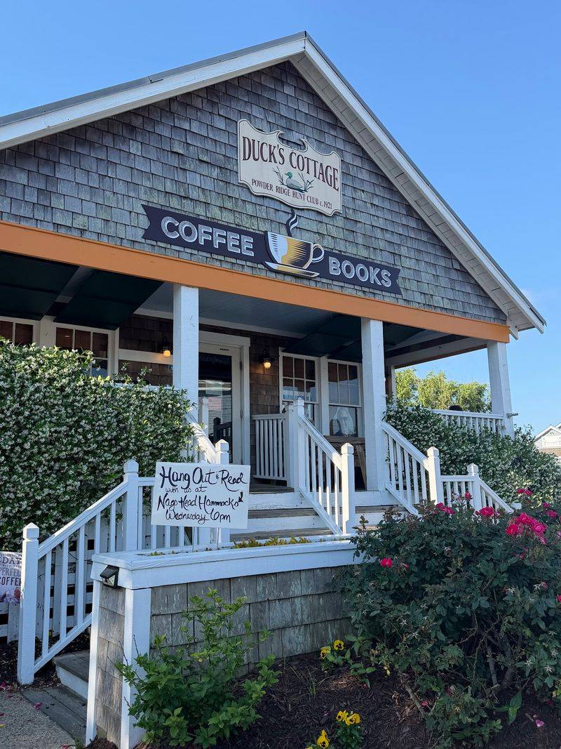 Duck's Cottage Coffee & Books: Trade Mountain Leaves for Coastal Pages