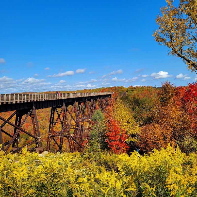 History Above a Painted Valley: Kinzua Bridge State Park, Mount Jewett, McKean County,