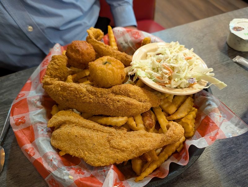 Catfish, Monte Cristos, And Lunch Plates Worth Sticking Around For